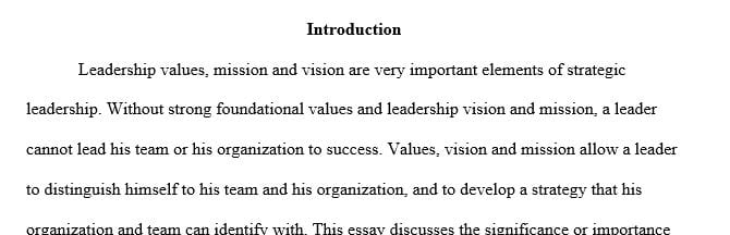 Develop a paper that details each of these principles and notes how each impacts a person’s leadership style.