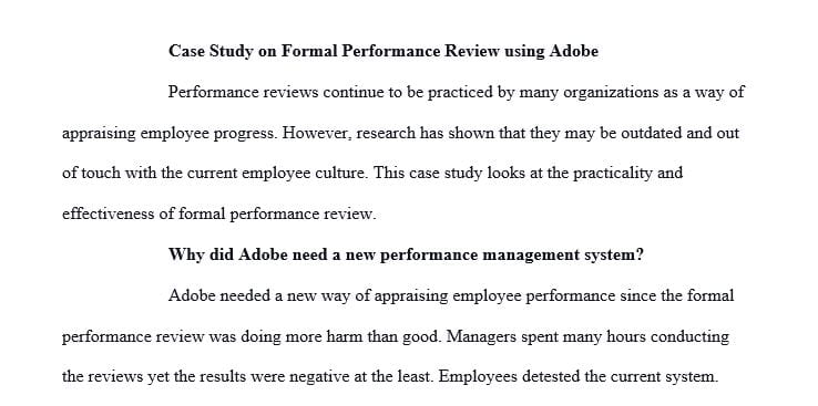 Why did Adobe need a new performance management system