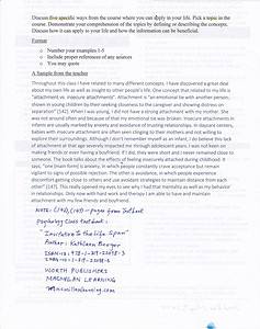 Discuss five specific ways from the course where you can apply in your life. 