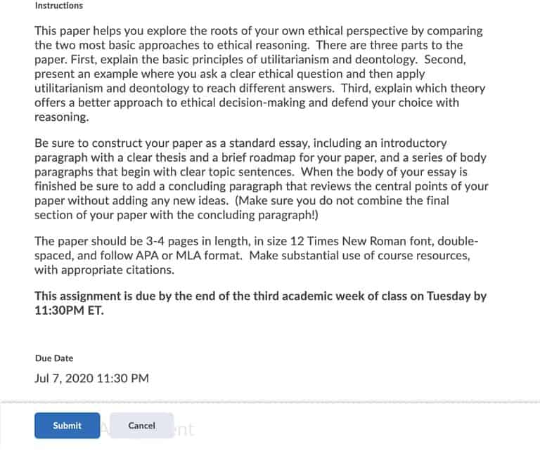 Utilitarianism examples picture