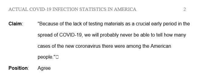 Because of the lack of testing materials as a crucial early period in the spread of COVID-19