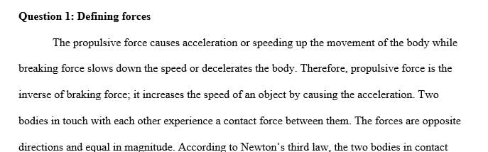 Define impulse, peak force, rate of force development, rate of force fatigue.