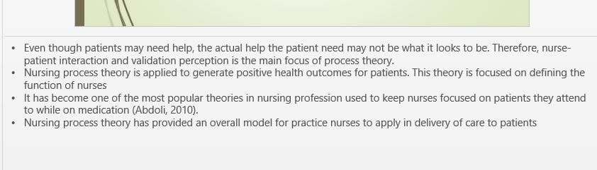 Explain how the nursing theory incorporates the four metaparadigm concepts.