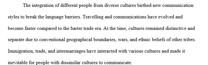 Explain multicultural communication and its origins.