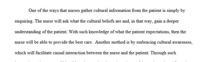 How can nurses demonstrates cultural competency in nursing practice