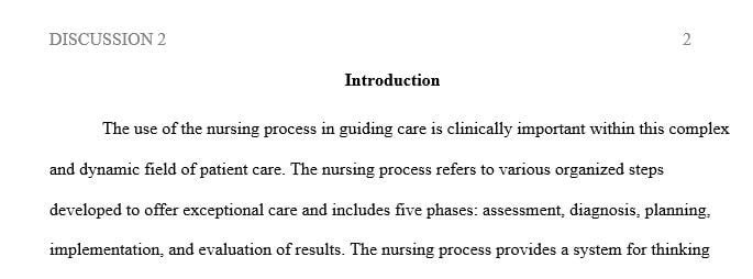 How could you use the Nursing Process to address a staff member’s performance shortcomings