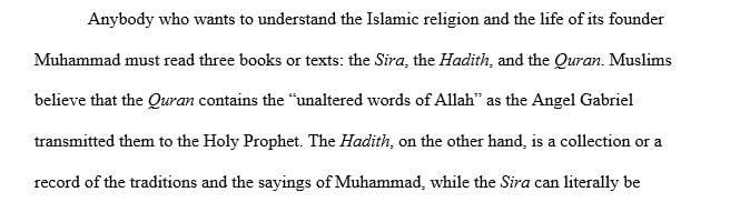 How do you explain the need to compose Sira texts despite the existence of more authoritative texts such as the Qur'an and to some extent Hadith
