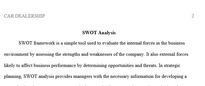 Summarizes the importance of SWOT analysis in strategic planning.