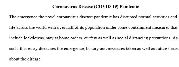 What does the COVID-19 stand for in medical terms