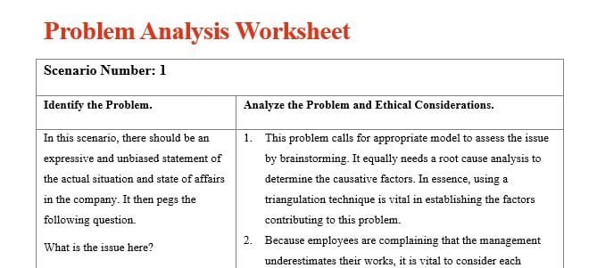 What is the appropriate model to analyze the problem ...