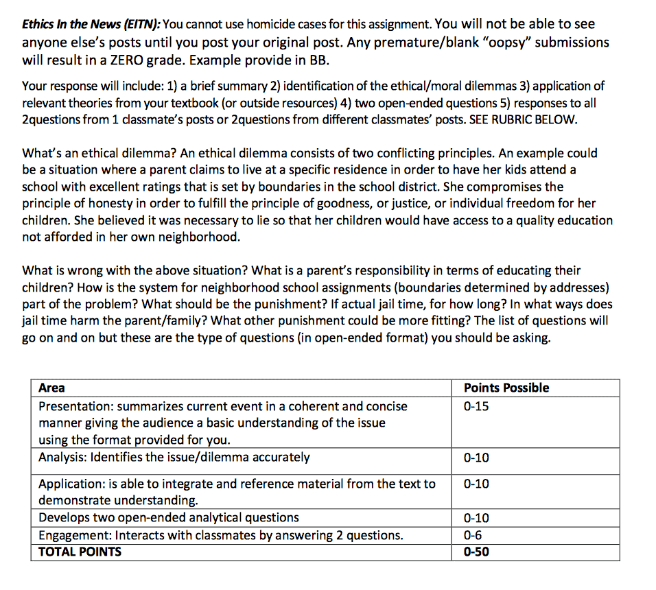 Moral dilemma essay examples picture