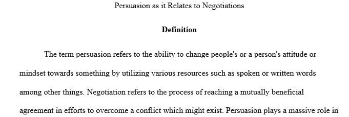 Negotiation and Conflict Resolution:select one of the key terms listed below and conduct a search to find 1 recent peer reviewed article