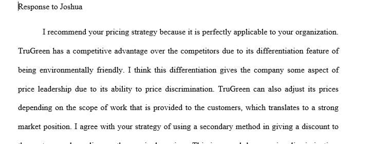 Describe at least one (1) new 2nd Degree Price Discrimination tactic that is not currently in use by the company. 