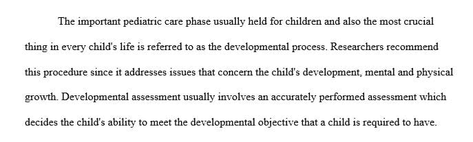 Using assessments that are developmentally and social and emotional development