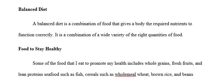 Were you aware of your own therapeutic uses of food before you completed this evaluation