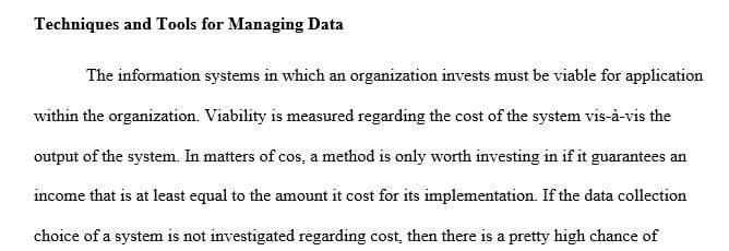 What would be some of the mistakes or consequences of not investigating the costs associated with the organization’s information systems