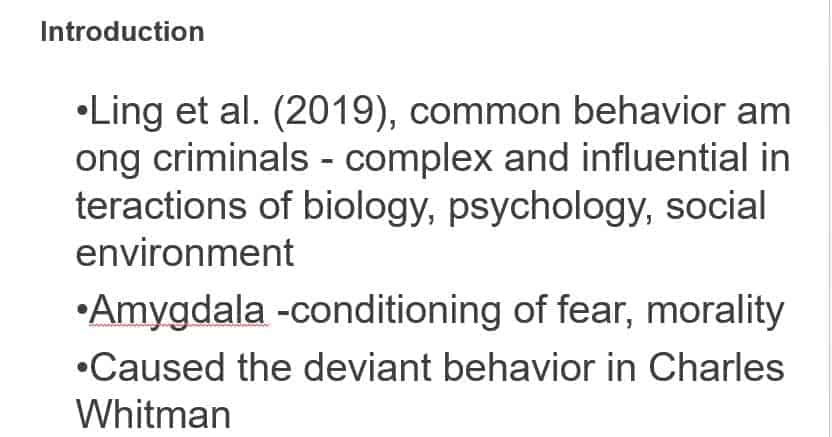 Discuss the genetic or physiological evidence that supports the notion that biology played a key role in explaining the offender's criminality.