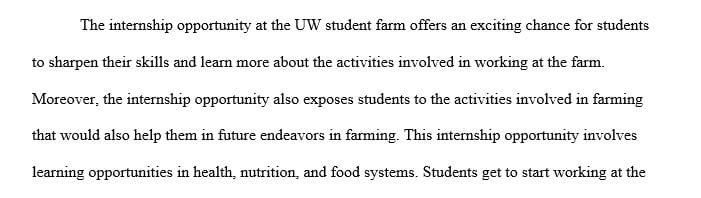 How to make UW Farm has more communication and interaction with students