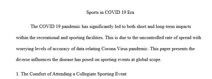 Should collegiate athletes whose seasons were shortened or eliminated due to Covid be extended and how might this be handled