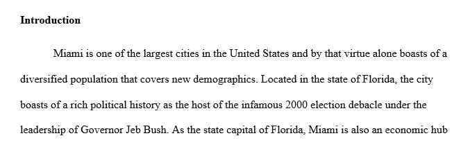 Windshield survey of no highlands essay image