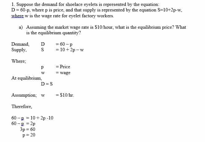 What are the equilibrium price and quantity if the wage increases to $16/hr