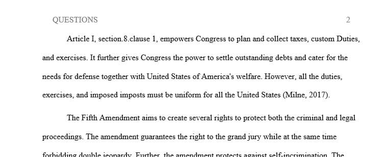 What is the article, section and clause in the United States Constitution that gives Congress the power to tax
