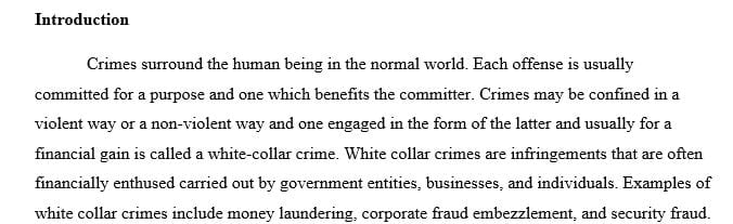 Write a research paper exploring the film and the portrayal of fraud and or white-collar crime.