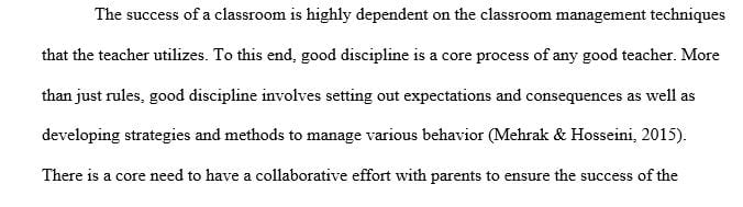 A personal statement of values and beliefs that provide the foundation for the plan.