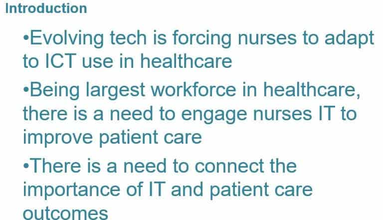 Explain why information and technology skills are essential for safe patient care.