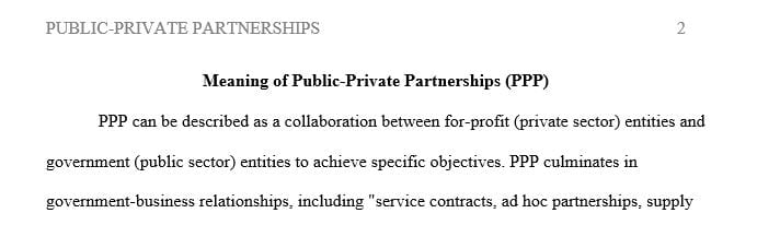 What is the role that public–private partnerships play in national response and recovery policy and guidelines