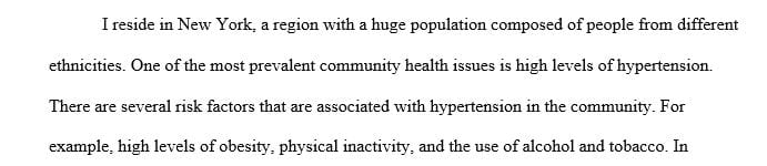 Describe the Risk Factors that can be controlled through community health programs or interventions