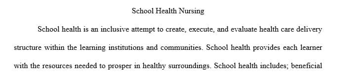 Explain and differentiate faith community nursing from community health nursing.