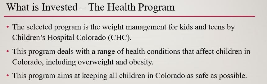 Use the Health Education Program Analysis Critique as the basis of this presentation.