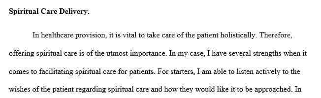When it comes to facilitating spiritual care for patients with worldviews different from your own, what are your strengths and weaknesses
