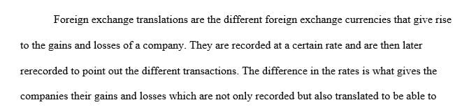 Indicate whether the foreign exchange translation has increased or decreased profitability for this quarter