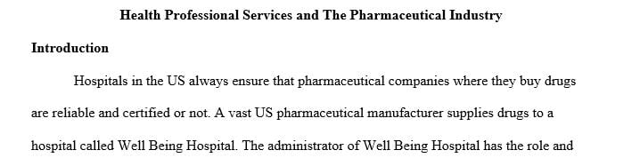 Fda regulations essay image