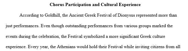 What is a current phenomenon in our society that serves the same goals as the ancient Greek chorus