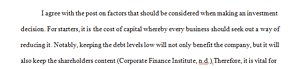 afponline cost of capital afponline cost of capital