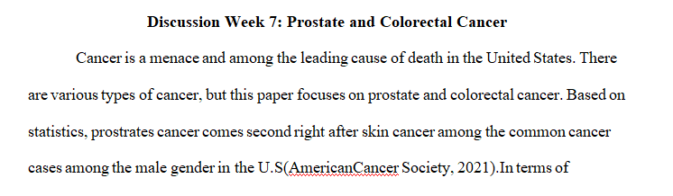 Write everything you know about prostate cancer