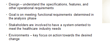 An analysis of the SDLC and its value in health care IT.
