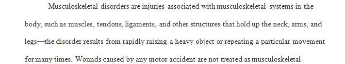 Describe some of the more common pathophysiological changes and abnormal findings associated with musculoskeletal