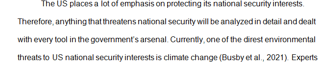 Evaluate one of the following threats to the U.S. (or Home Country) national security