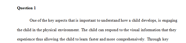 Understanding How a Child Develops and Learns
