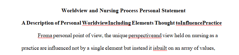 Choose a specific nursing theory that is most in line with your personal philosophy of practice
