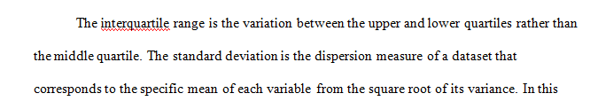 Conduct the following descriptive statistics analyses with Excel®