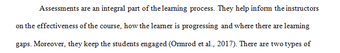 Summative classroom assessments not only measure students’ learning but also affect students’ learning.