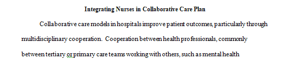 How are nursing interventions integrated into a multidisciplinary plan of care in out-patient geriatrics practice setting