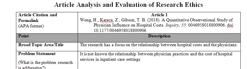 Search the GCU Library and find one new health care article that uses quantitative research. 