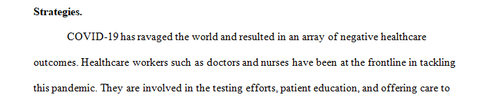 Propose 3-5 EBL principles to your healthcare leadership team.