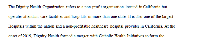 Research a healthcare organization or network that spans several states with in the United States